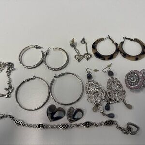 Silver and Gold Tone Women's Jewelry Bundle